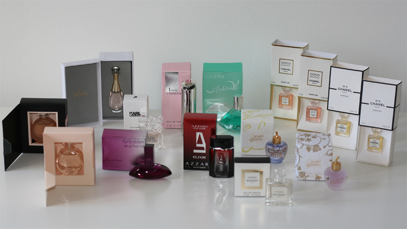 Miniatures de parfum à donner - Poulette Blog