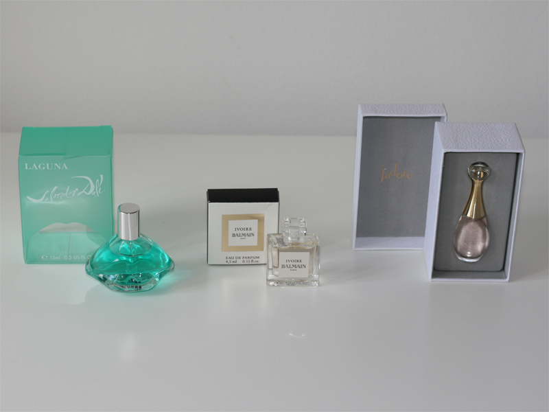 Miniatures de parfum à donner - Poulette Blog