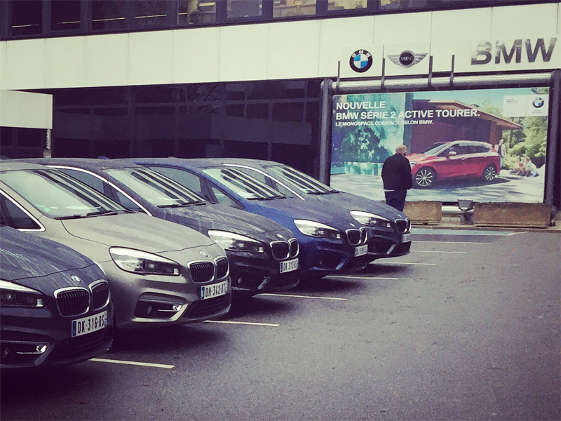 Marcel, Poulet et Poulette à l'aventure avec BMW - Poulette Blog